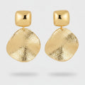 Chunky Textured Ball Drop Earrings - Jianyou Accessories 2 – jewelry (view 1)