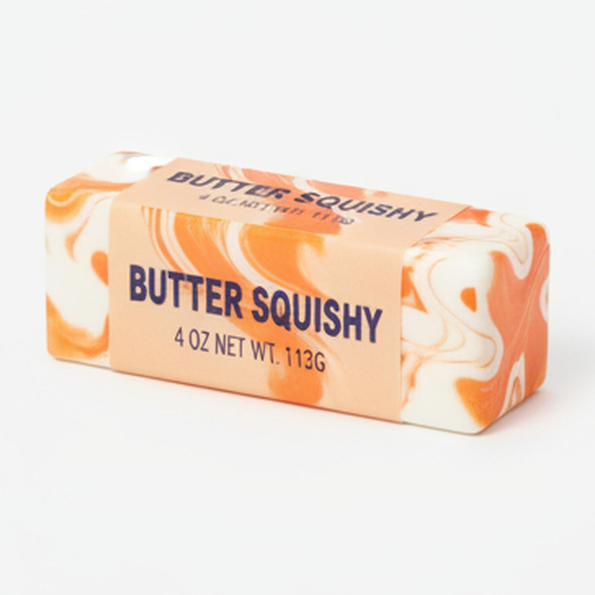 Butter Cheese Bread Squishy Slow Rising Stress Relief Toy - Orange