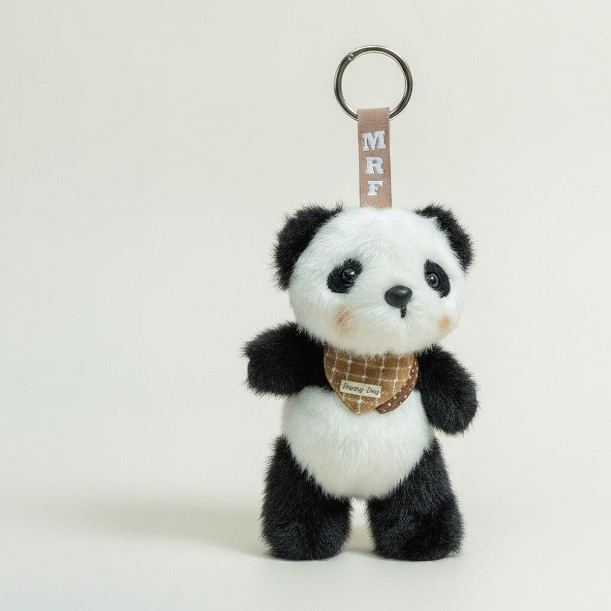 Fluffy Panda Keychain – novelty & toys (view 1)