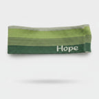 Ombre Green Striped Knit Headband – hair accessories (view 1)