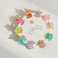 Mini Star Hair Clip Set - Rainbow Stars – hair accessories