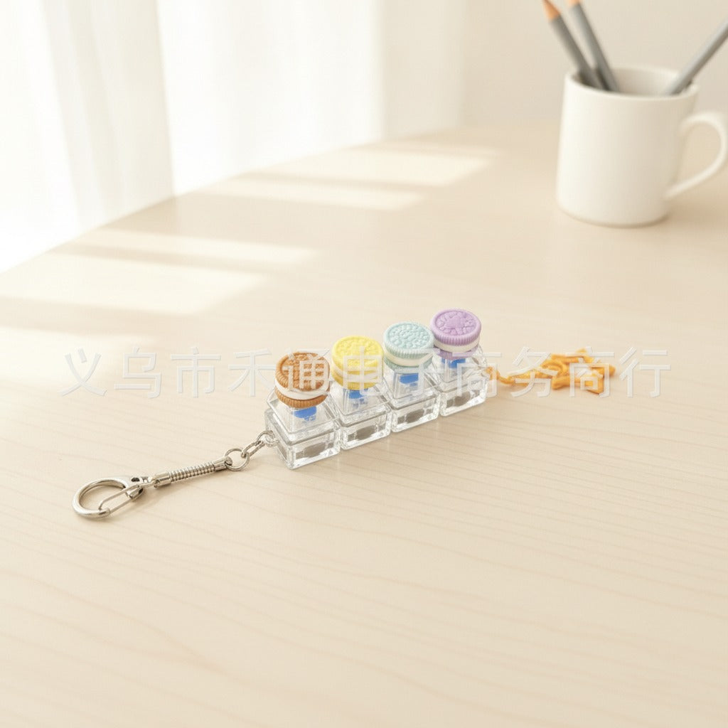 Mini Cookie Jar Keychain Set - Type 2