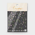 Floral Nail Art Sticker Sheet Summer Flowers – Korean nail care (view 1)