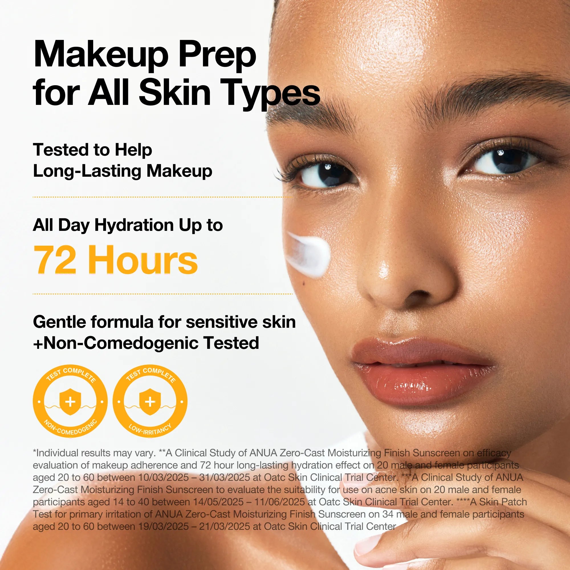 Zero-Cast Moisturizing Finish Sunscreen 50ml