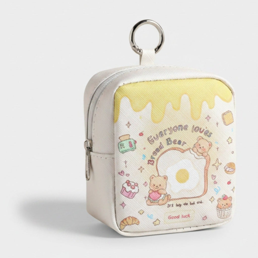 Cute Bear Coin Purse With Charm Ring – bags & wallets (view 1)