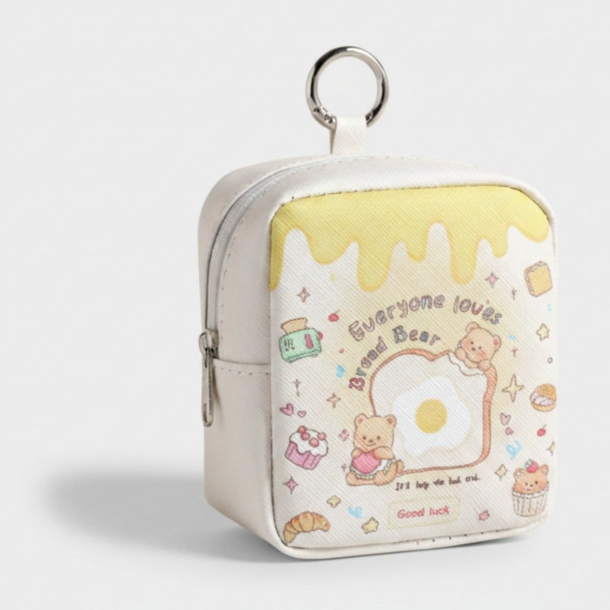 Cute Bear Coin Purse With Charm Ring – bags & wallets (view 1)