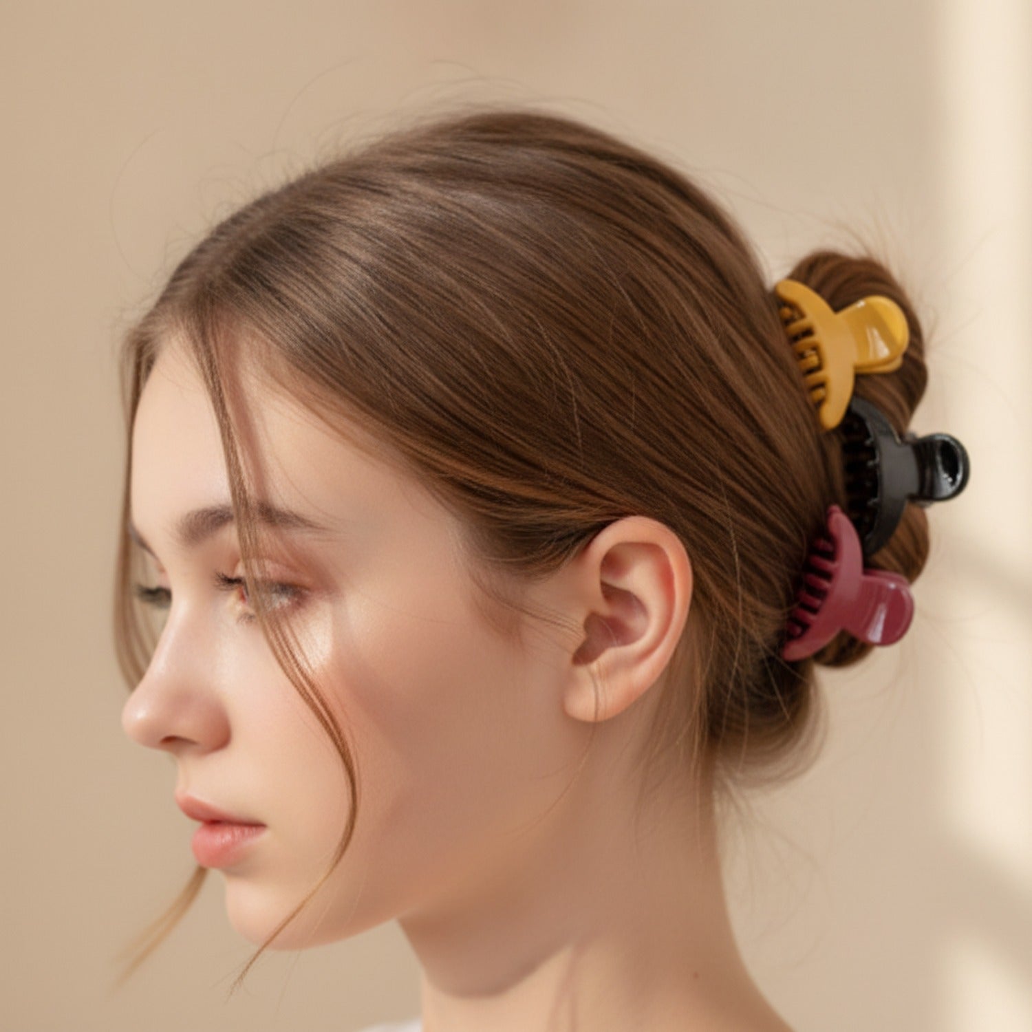 Mini Claw Hair Clips Set 6-Piece Classic Set