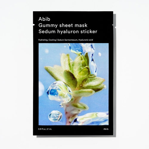 Gummy Sheet Mask Sedum Hyaluron Sticker (2024)