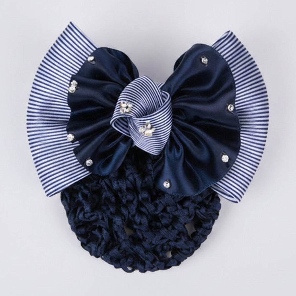 Oversized Bow Hair Claw - Ombre Blue