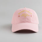 Embroidered Rose Baseball Cap - Pink – apparel accessories (view 1)