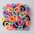 Colorful Fuzzy Hair Ties Rainbow Pack – hair accessories