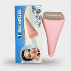 Pink Ice Roller Face Massager Tool – Korean beauty tool (view 1)