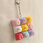 Stacked Dumpling Keychain - Rainbow Mix