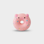 Cute Donut Plush With Smiley Face Pink Donut