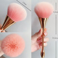 Soft bristle large head blush brush - Type 1