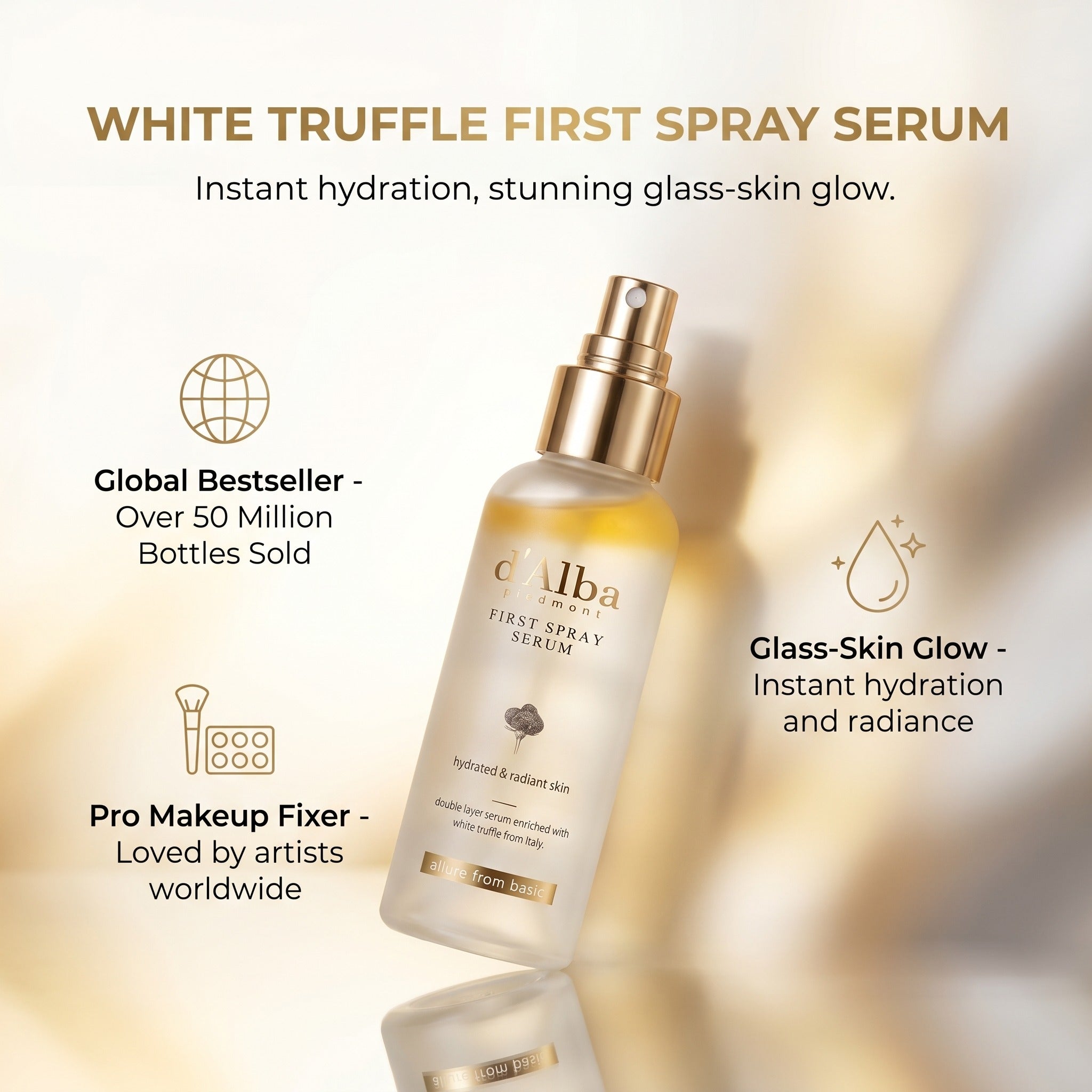 White truffle First Spray Serum 100ml (vegan)