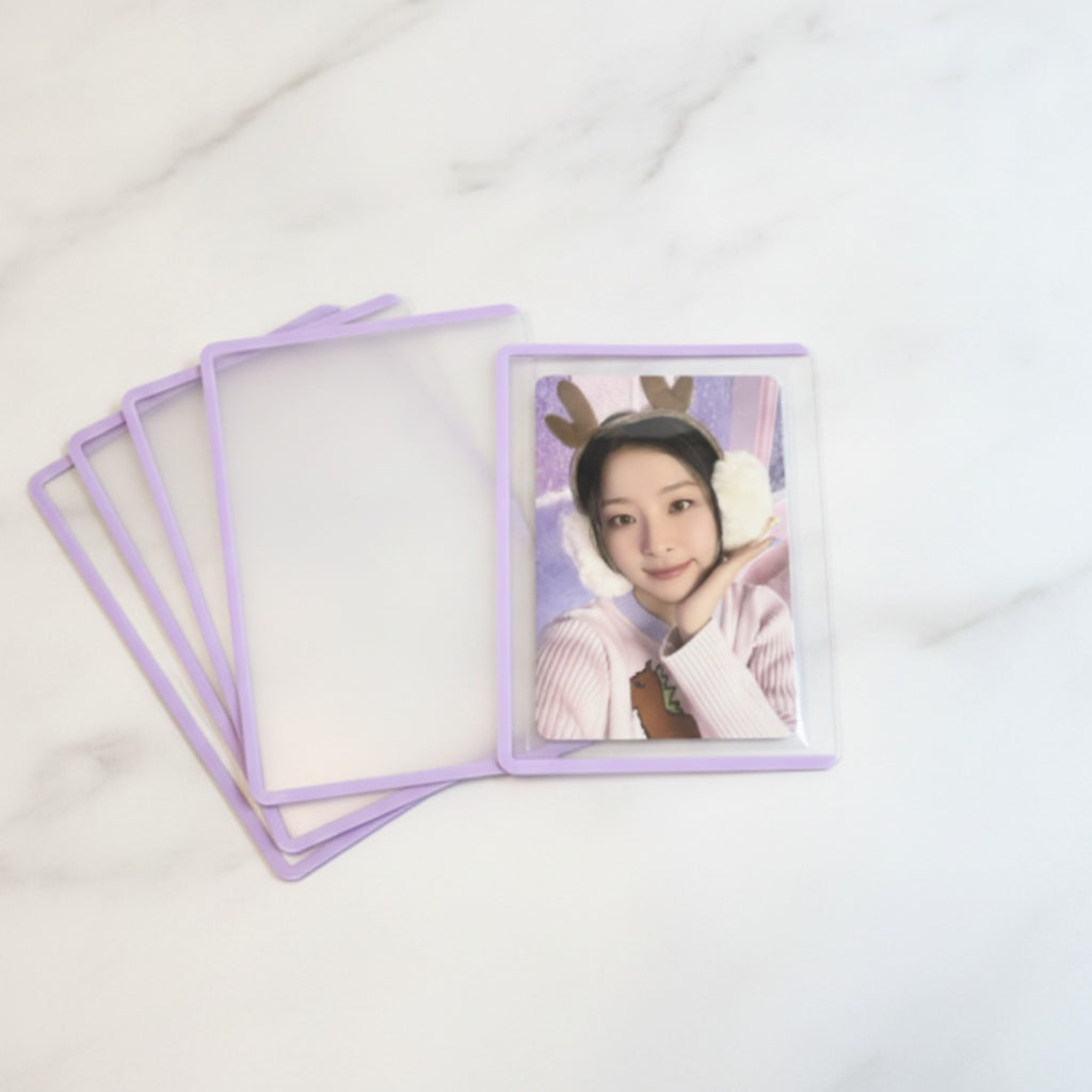 Photo Card Protector Set - Purple