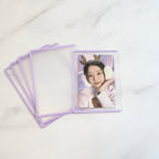 Photo Card Protector Set - Purple