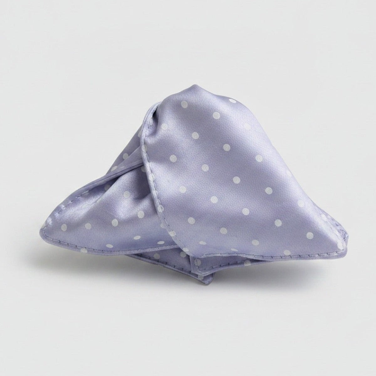Lavender Polka Dot Hair Claw Clip – hair accessories (view 1)