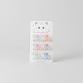 Mini Claw Clip Set – 6 Pack Clear & Peach