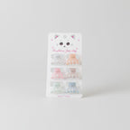 Mini Claw Clip Set – 6 Pack Clear & Peach