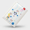 Cute Cartoon Character Tri-Fold Wallet With Colorful Balloons – bags & wallets (view 1)