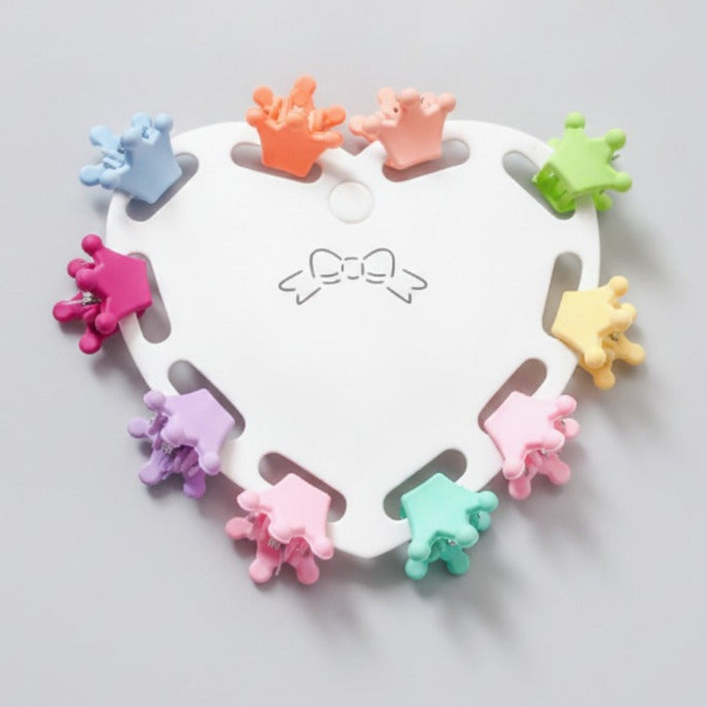 Flower Hair Clips Set - Crowns – hair accessories (view 1)