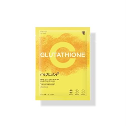 Medicube Deep Vita C Glutathione Brightening Mask – Korean sheet mask