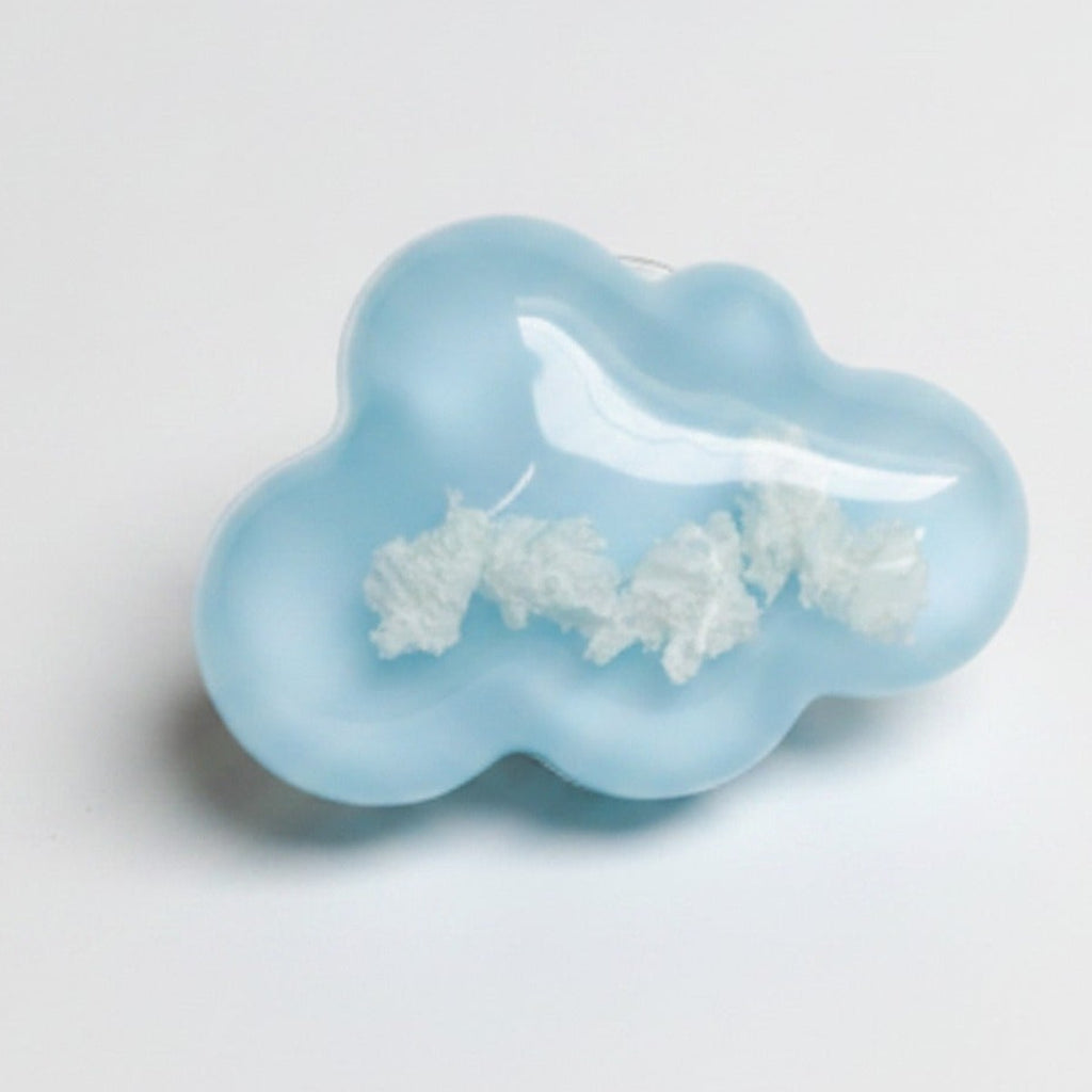 Puffy Cloud Phone Grip - Sky Blue
