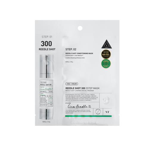 VT COSMETICS Reedle Shot 300 2-STEP Mask – Korean sheet mask