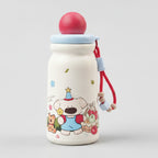 Cute Dog Adventure Theme Drink Bottle - Red Cup Brush 3D Sticker – novelty & toys (view 1)