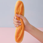 Realistic Bread Food Novelty Plush Toy - squeeze in hand