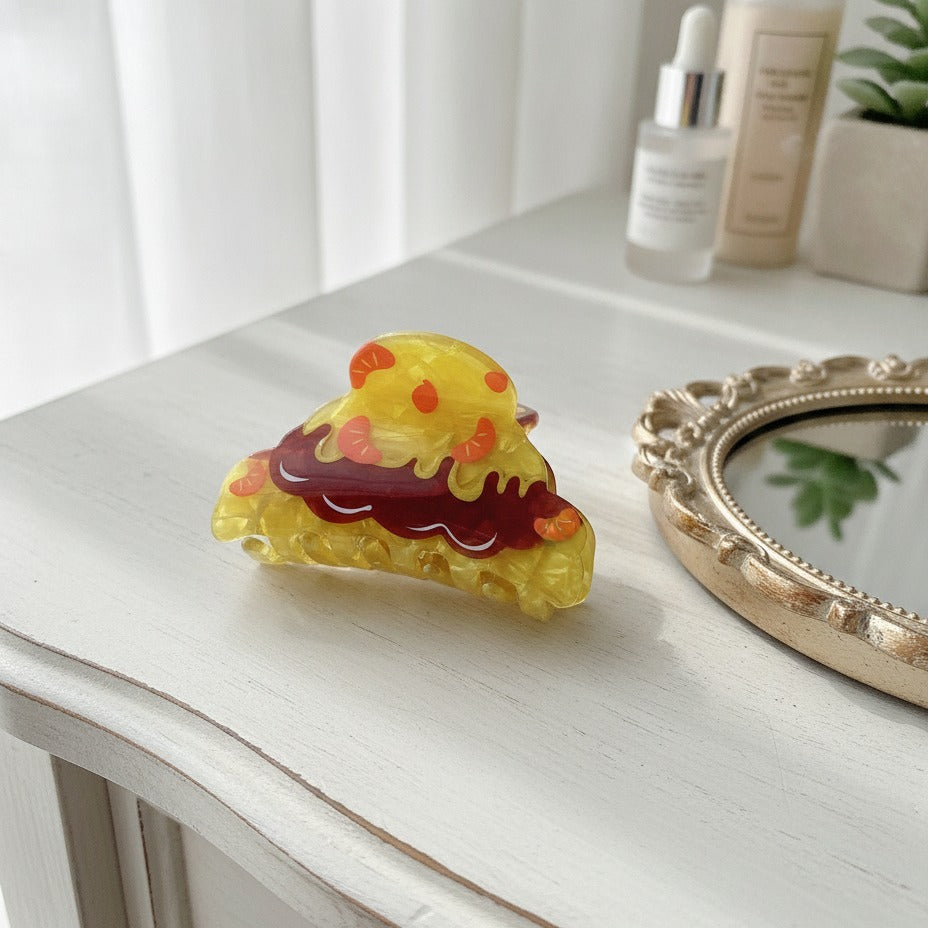 Gelato Drip Hair Claw - Tangerine Gelato