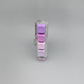 Mini Pop-It Button Keychain - Purple Gradient