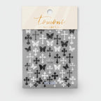 Butterfly And Cross Nail Art Stickers – Korean nail care (view 1)