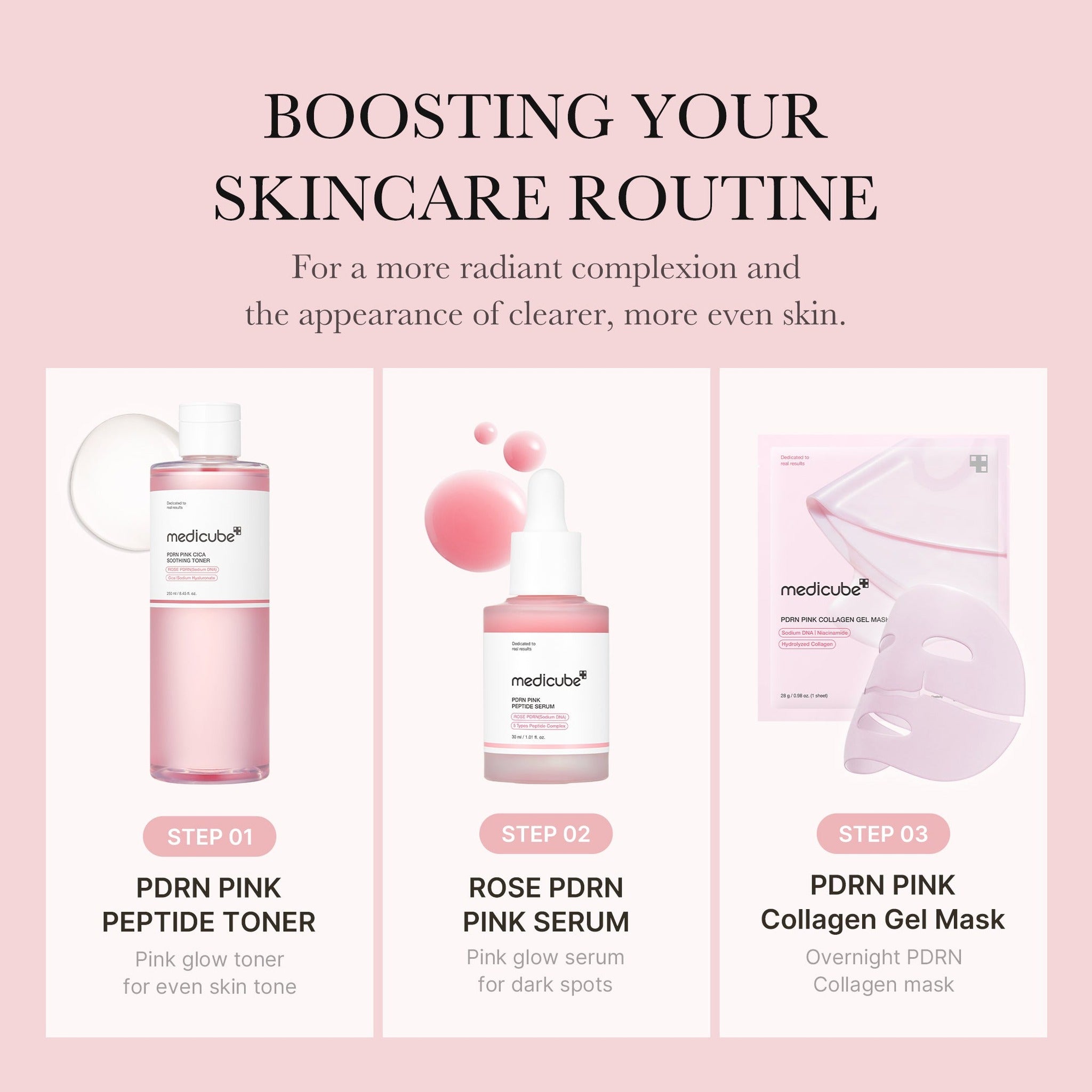 PDRN PINK CICA SOOTHING TONER_250ml - image 6