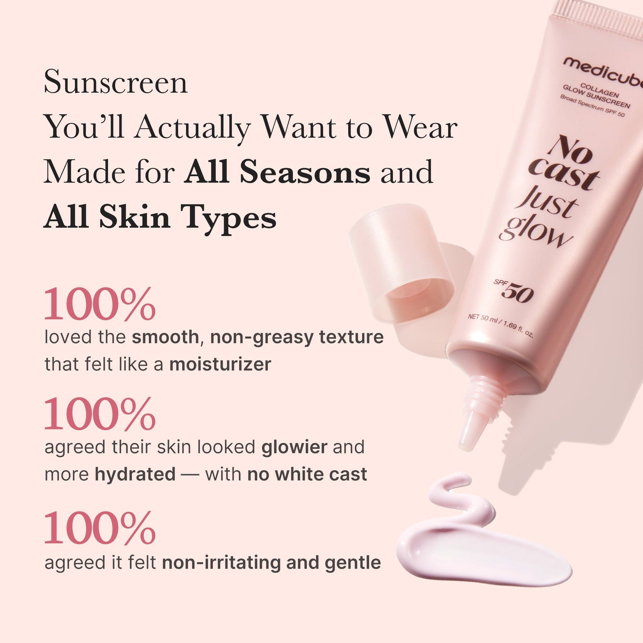 Glow Collagen Sunscreen 50ml SPF 50 - image 6
