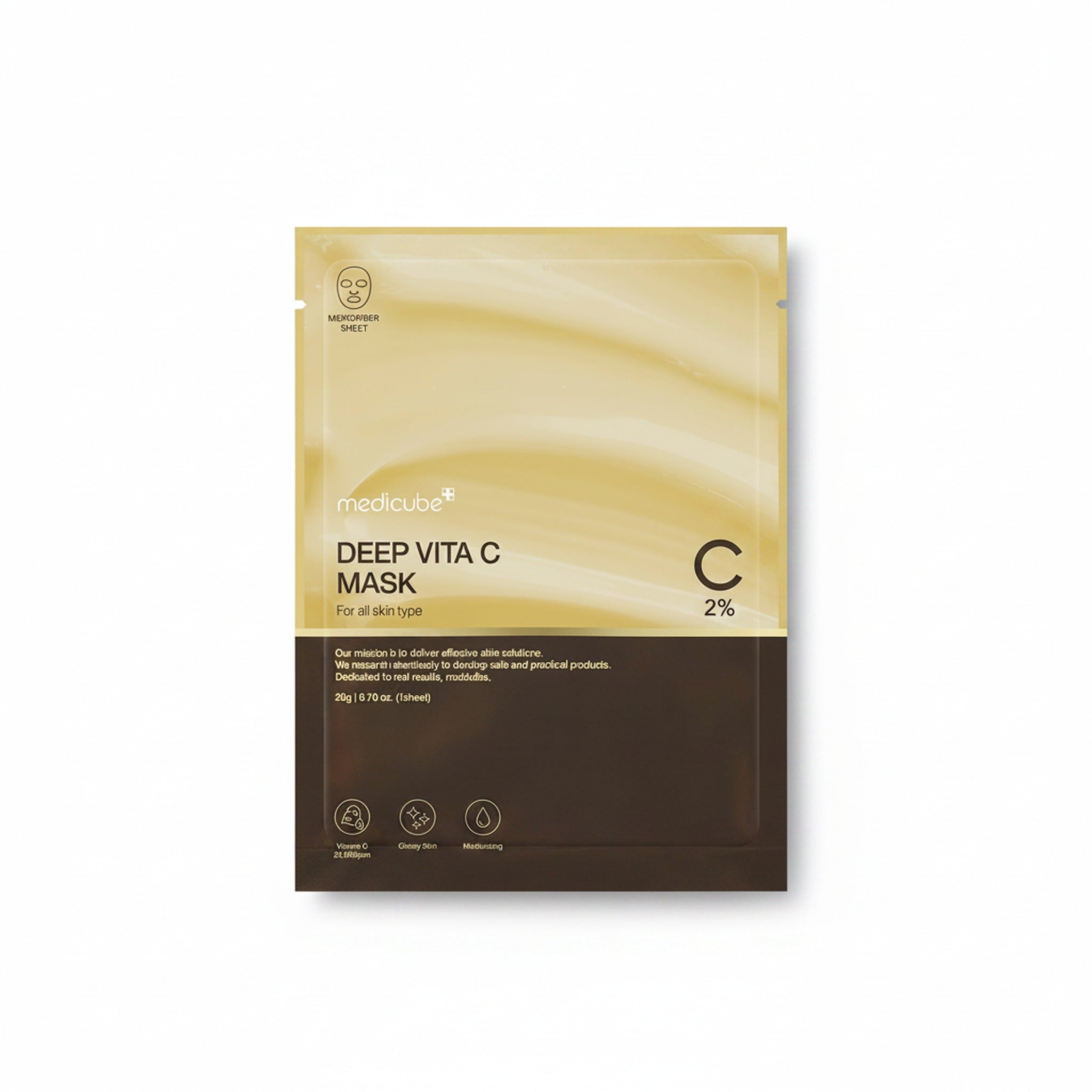 DEEP VITA C GLUTATHIONE BRIGHTENING MASK - image 1