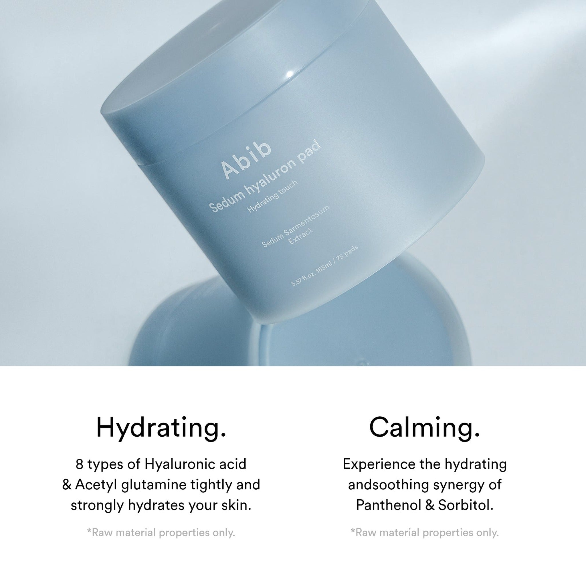 SEDUM HYALURON PAD HYDRATING TOUCH 165ml / 75pads - image 5