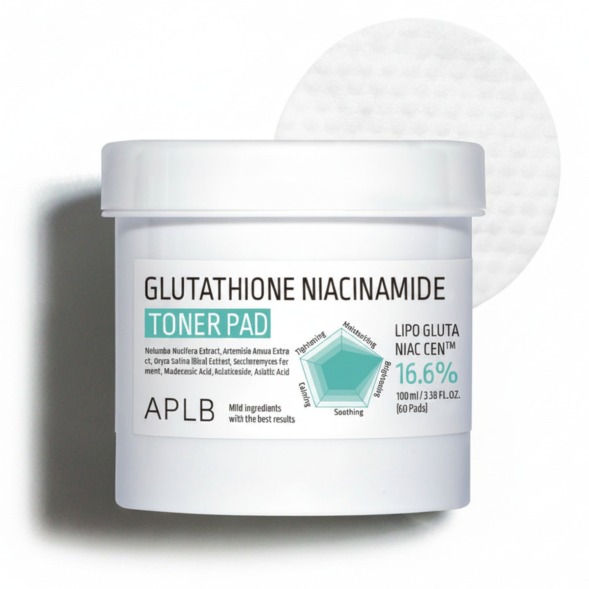 Glutathione Niacinamide Toner Pad (60 pads) - image 5