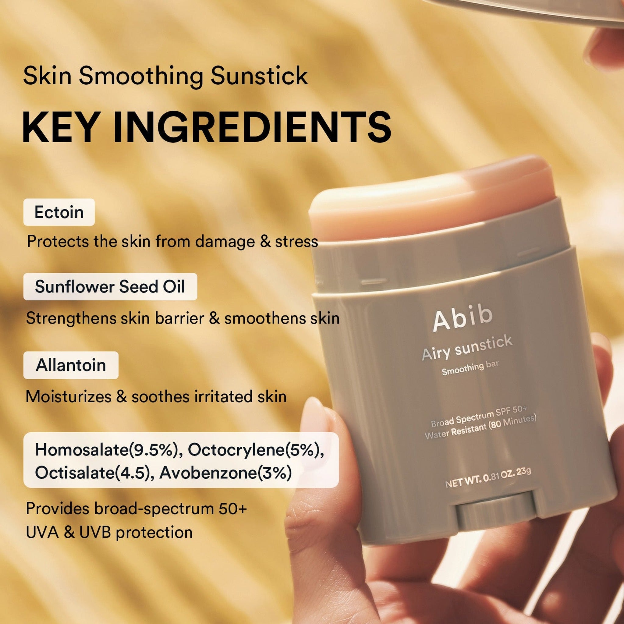 Airy Sunstick - smoothing bar 23g (OTC ver.) - image 3