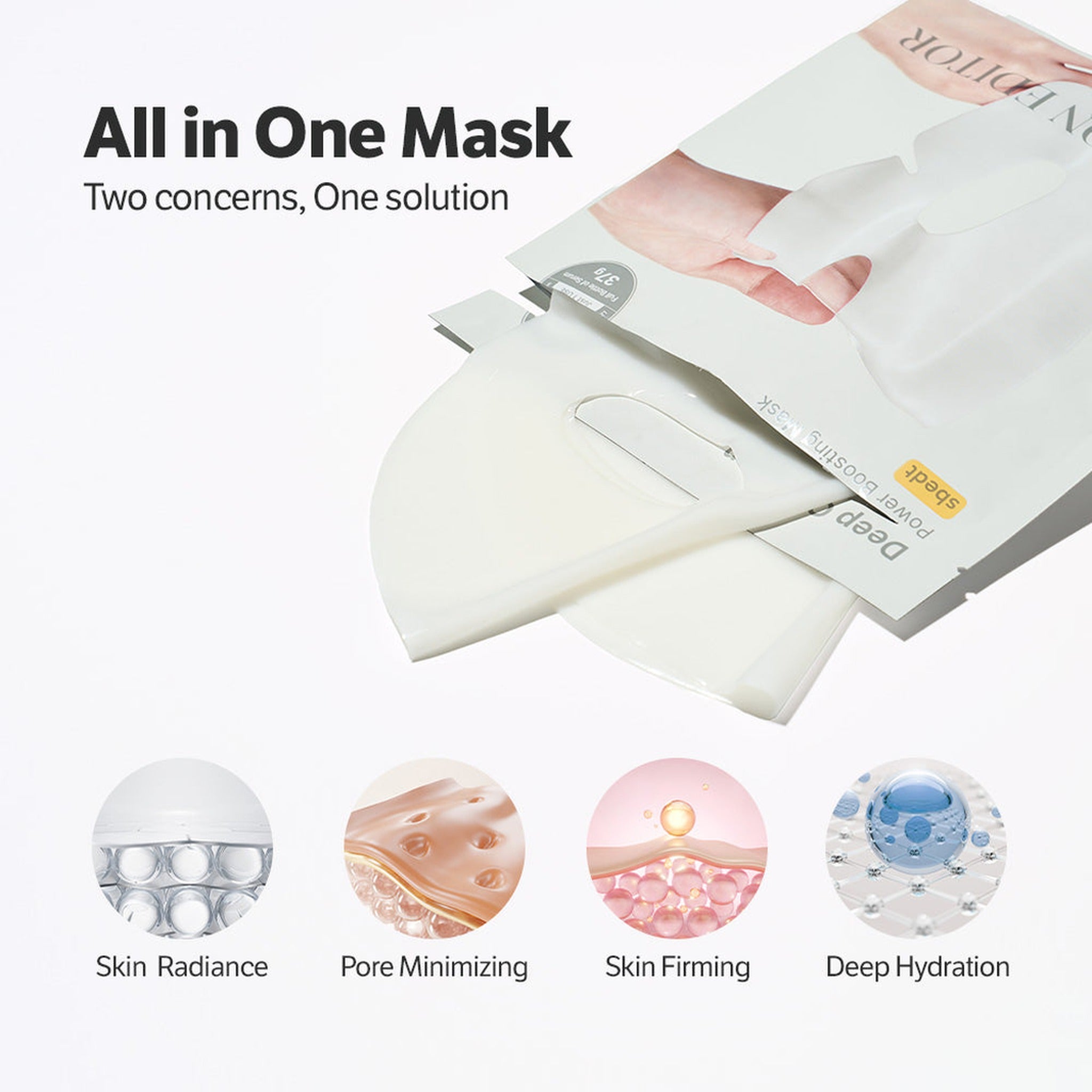 (Renew) Deep Collagen Power Boosting Mask (37g*4ea) - image 7