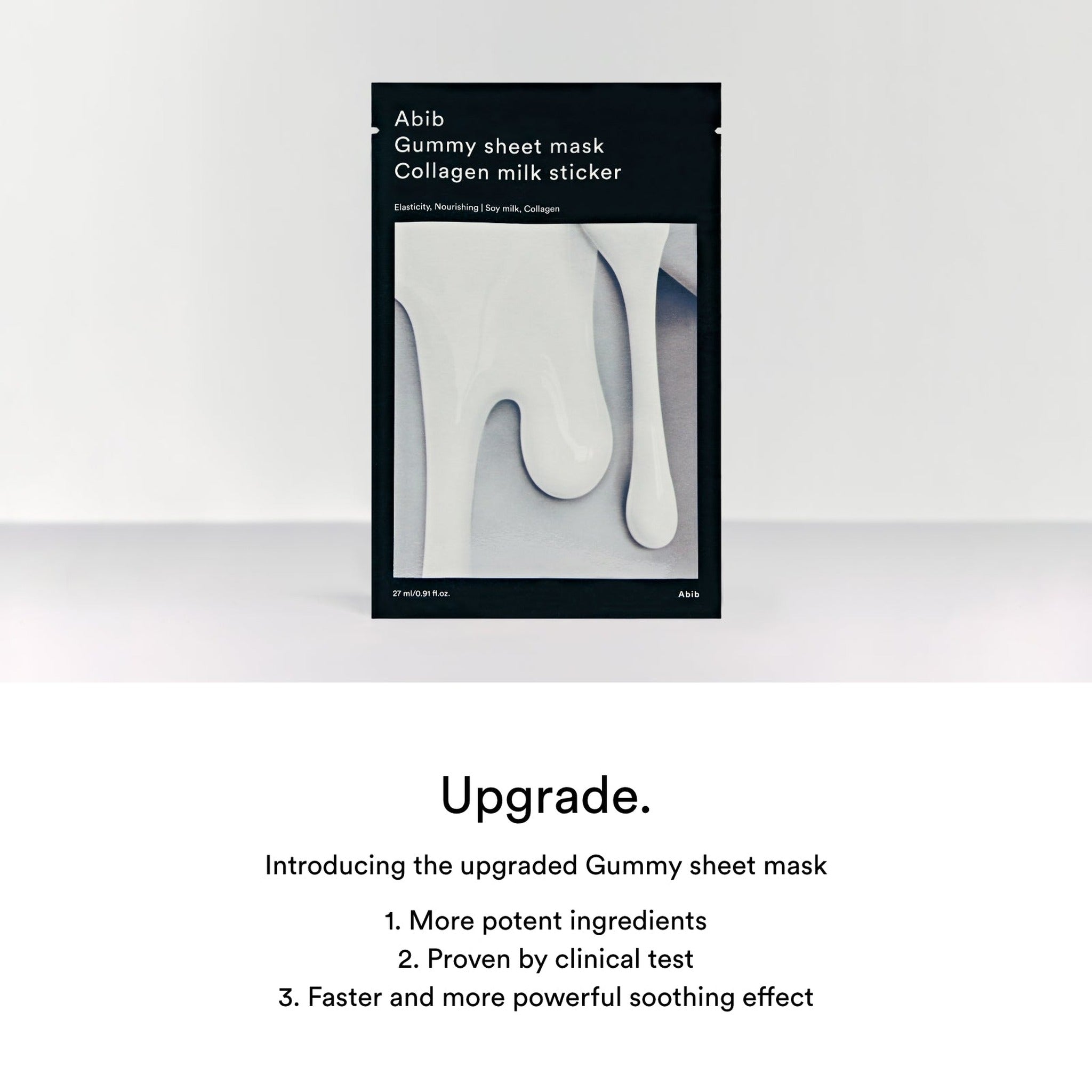 GUMMY SHEET MASK COLLAGEN MILK STICKER (2023) - image 3