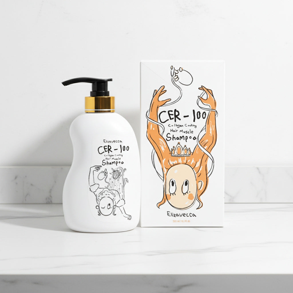 (Renew) CER-100 Collagen Coating Hair A+ Muscle Helltornado Shampoo 500ml - image 2