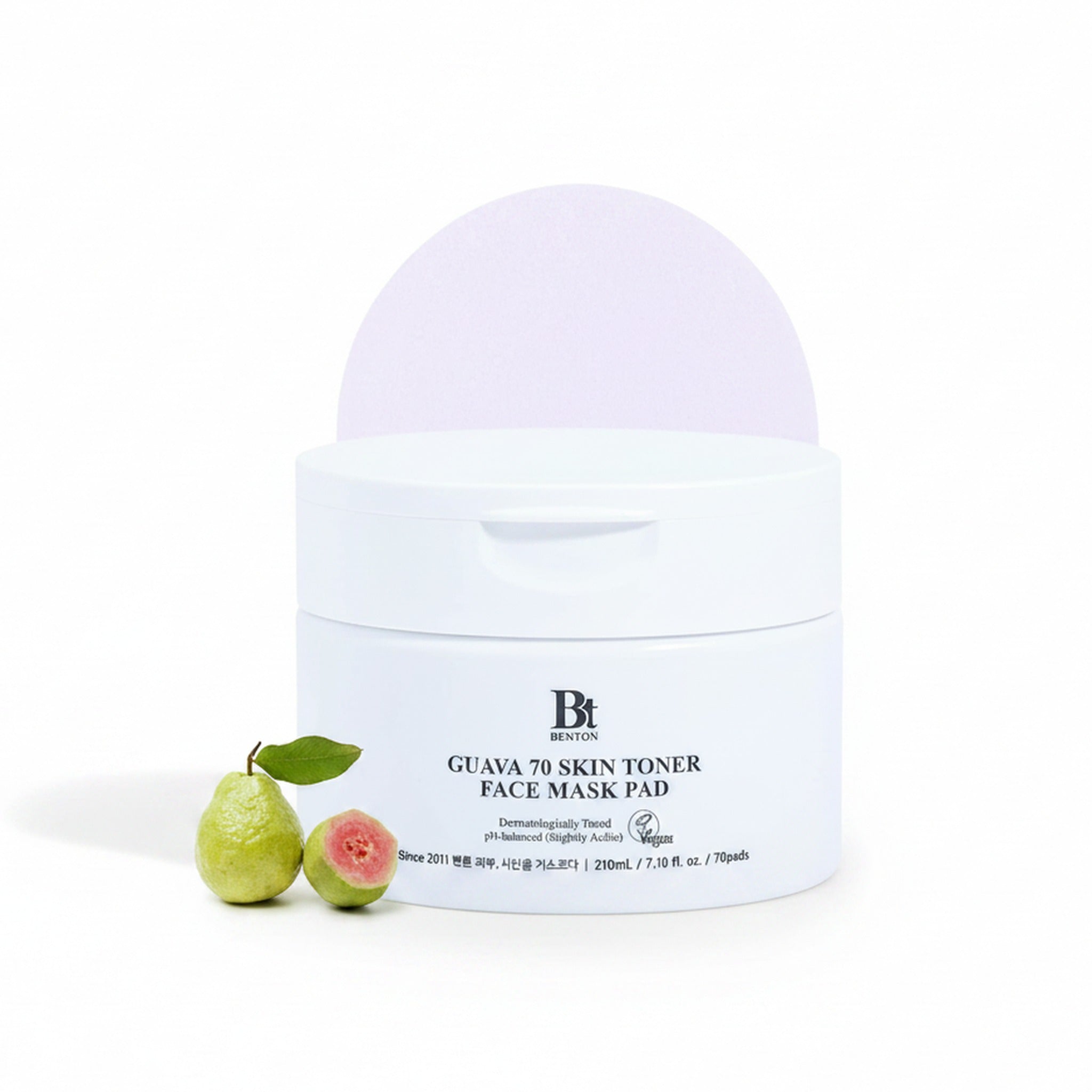 Guava 70 Skin Toner Face Mask Pad 210ml (70pads) - image 5