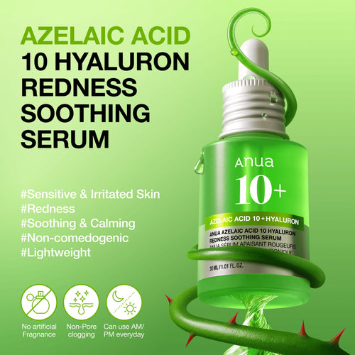 Azelaic Acid 10 Hyaluron Redness Soothing Serum 30ml - image 2