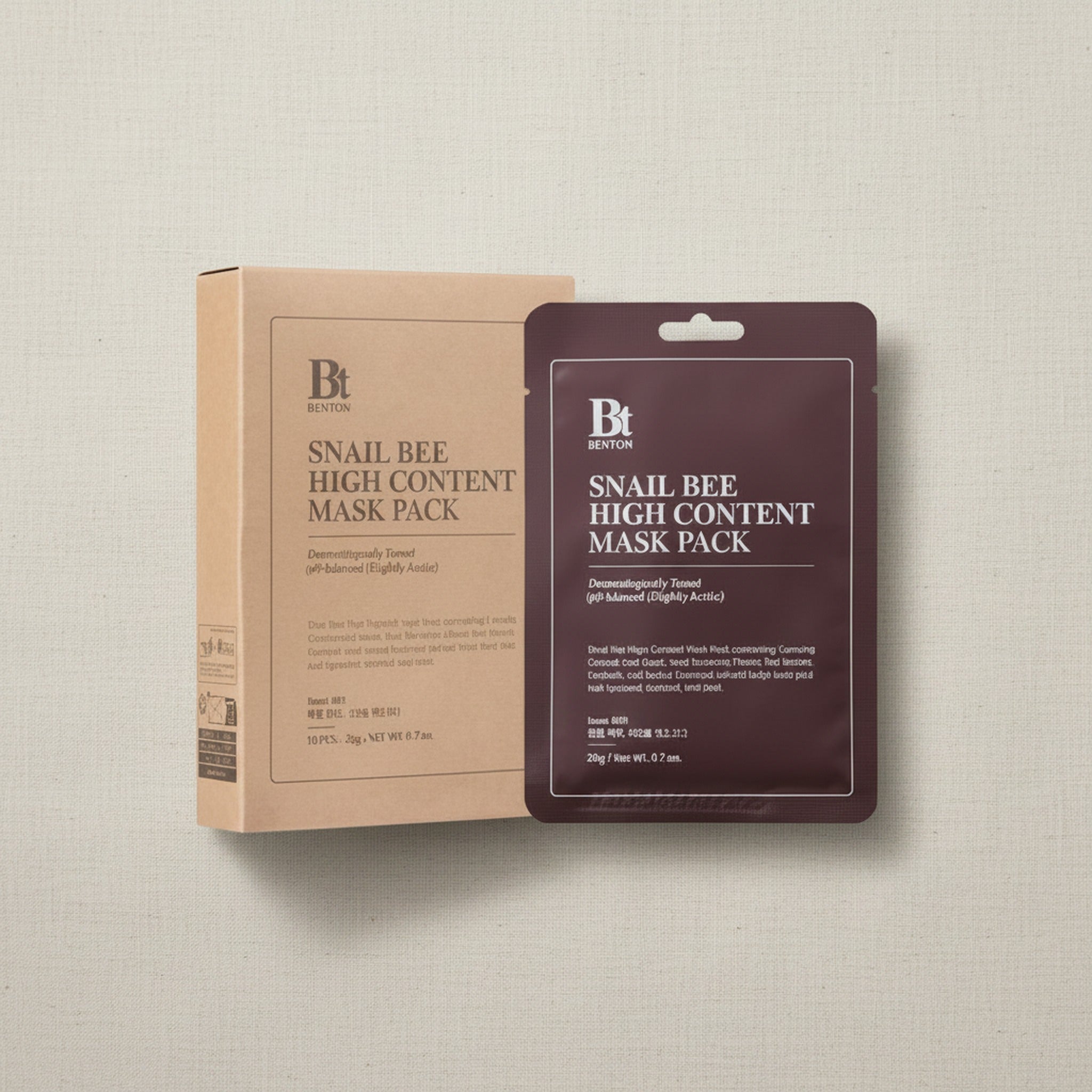 SNAIL BEE HIGH CONTENT MASK PACK 20g *10ea - image 4
