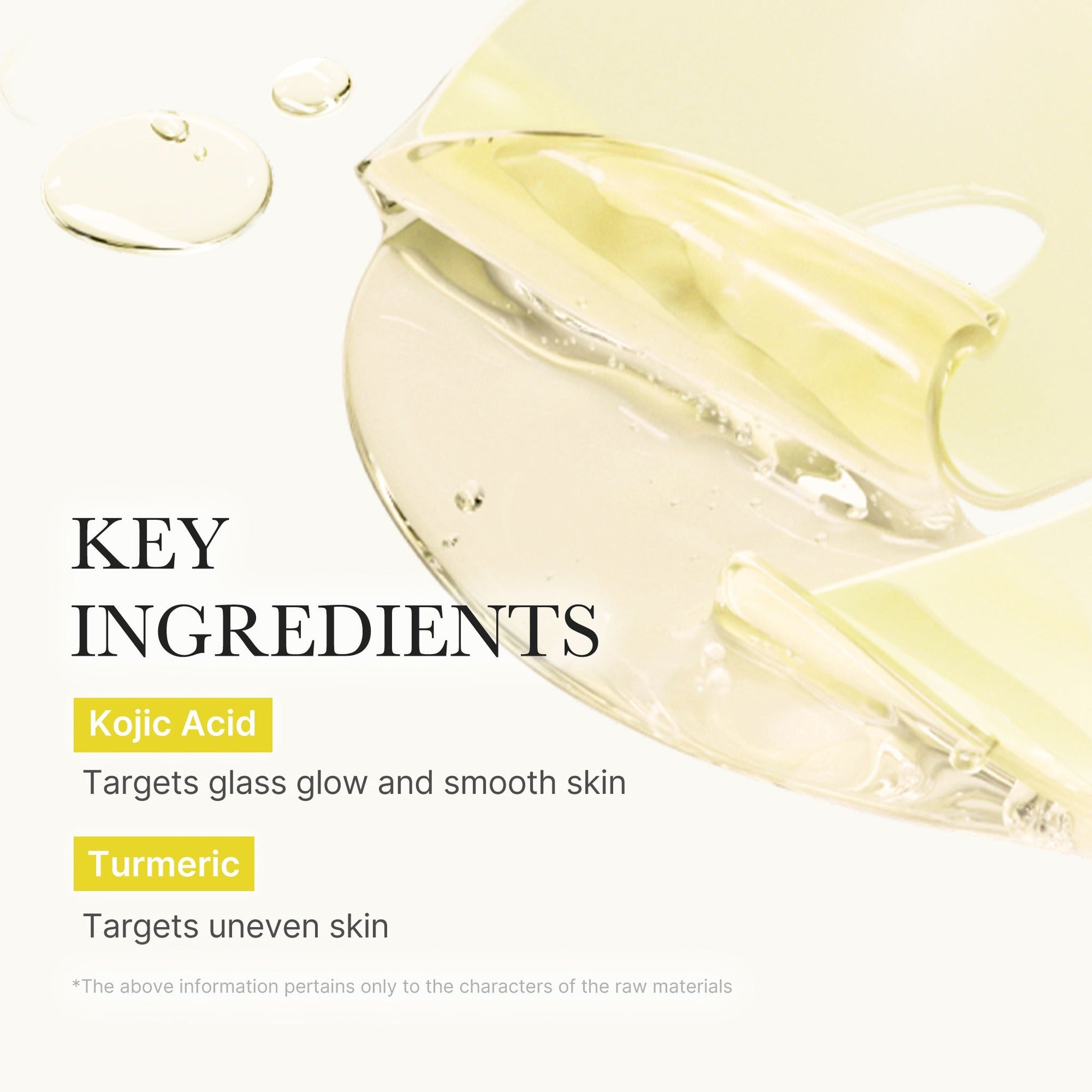 KOJIC ACID TURMERIC BRIGHTENING GEL MASK 4ea - image 7