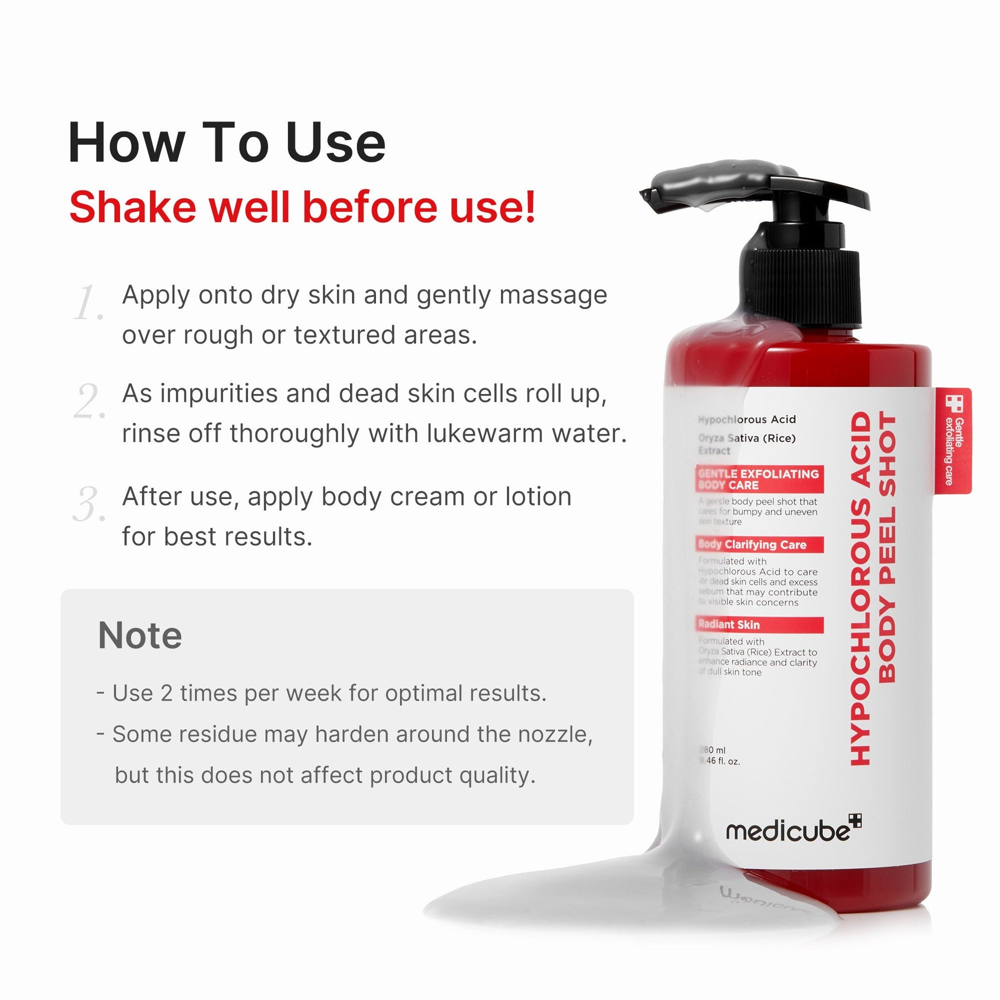HYPOCHLOROUS ACID BODY PEEL SHOT 280ml - image 6
