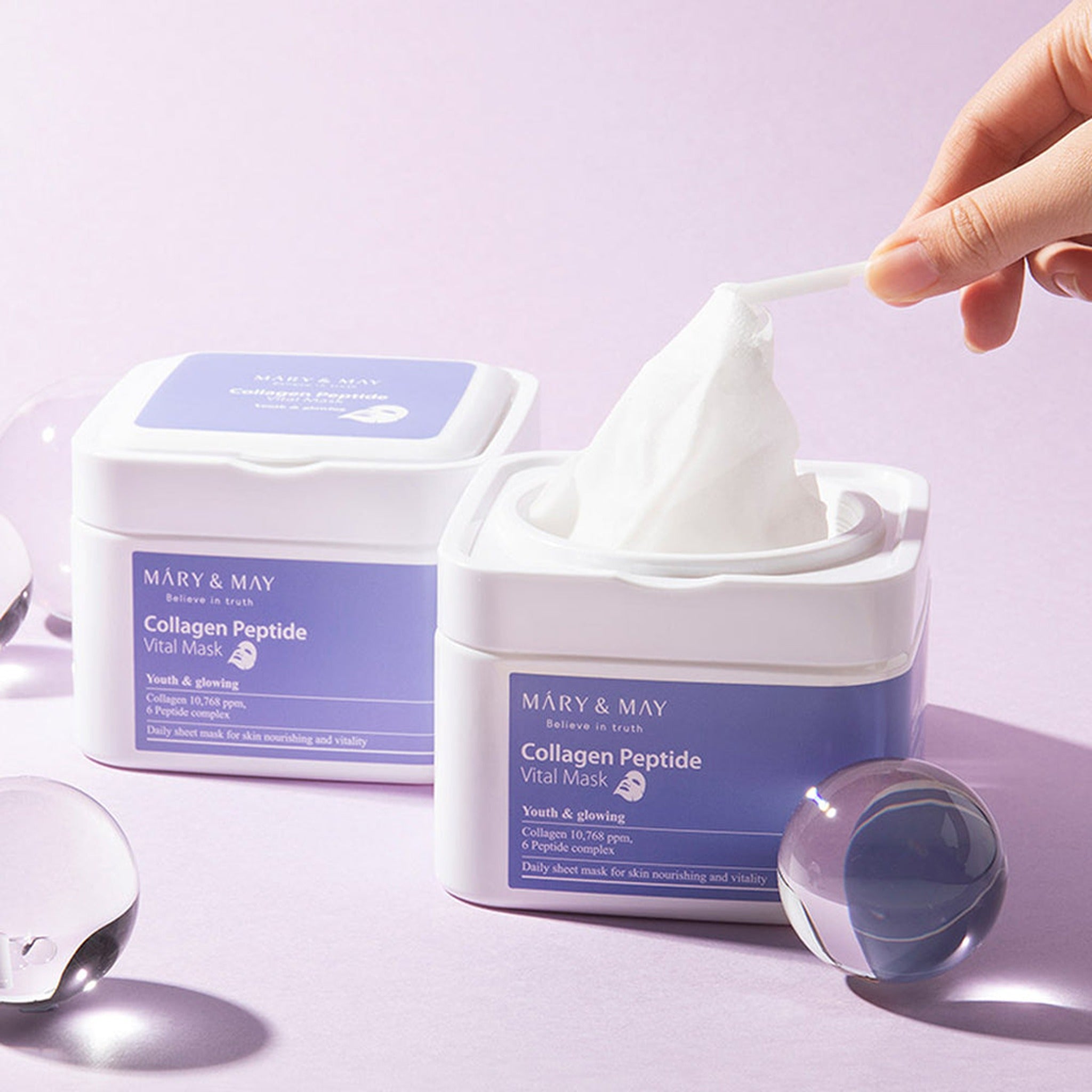 (RENEW) (30pcs) Collagen Peptide Vital Mask - image 4